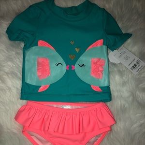 carters baby bathing suits